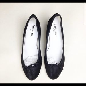 Repetto Black Ballet Kitten Heels